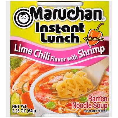 Maruchan instant lime chili shrimp 12ct 2.25oz