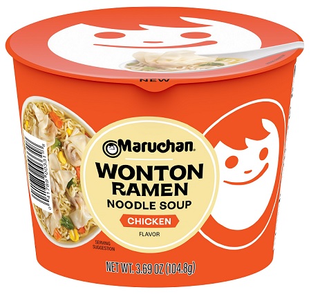 Maruchan wonton bowl chicken 6ct 3.69oz