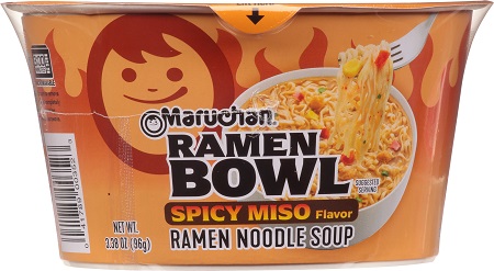 Maruchan bowl spicy miso 6ct 3.38oz