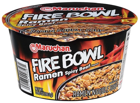 Maruchan bowl fire bowl spicy beef 6ct 3.49oz