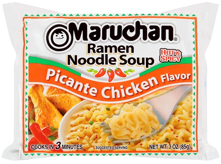 Maruchan ramen picante chicken 24ct 3oz