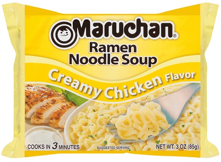 Maruchan ramen creamy chicken 24ct 3oz