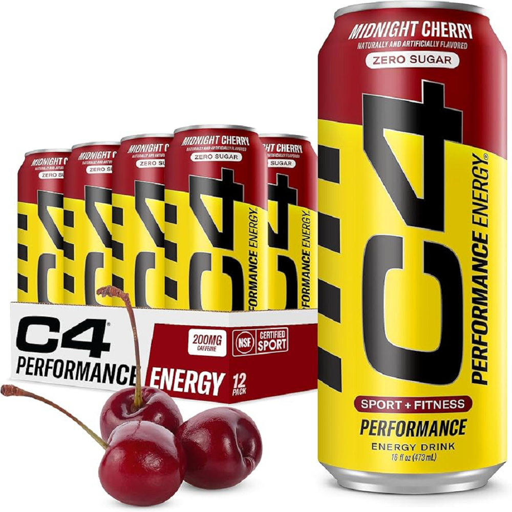 C4 midnight cherry performance energy 12ct 16oz