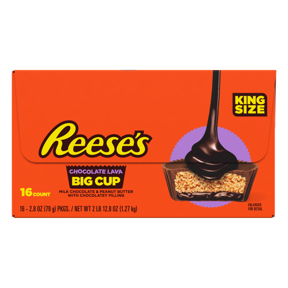 Reese`s chocolate lava k/s 16ct 2.8oz