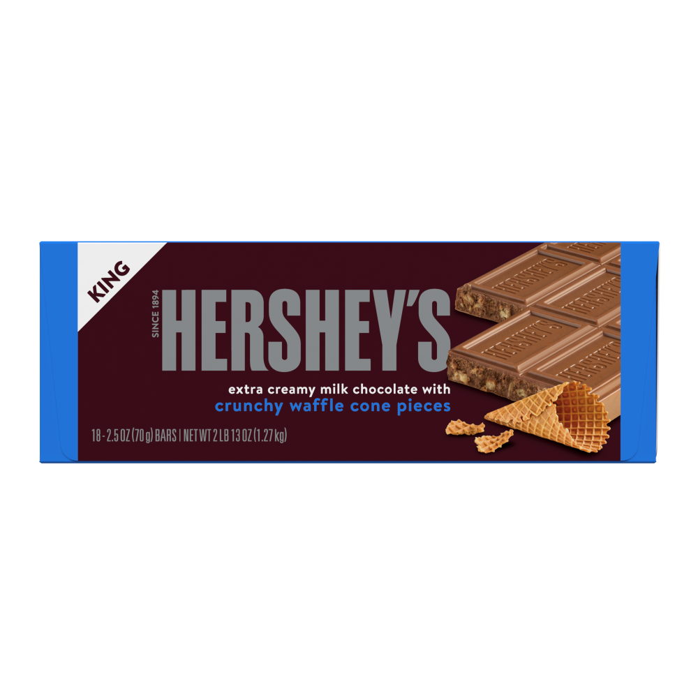 Hershey waffle cone k/s 18ct 2.5oz