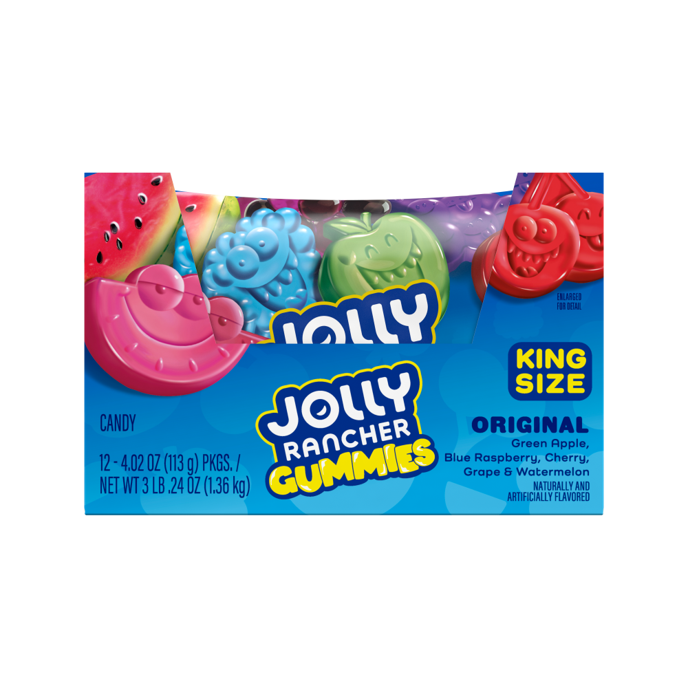 Jolly rancher original gummies k/s 12ct 4.02oz