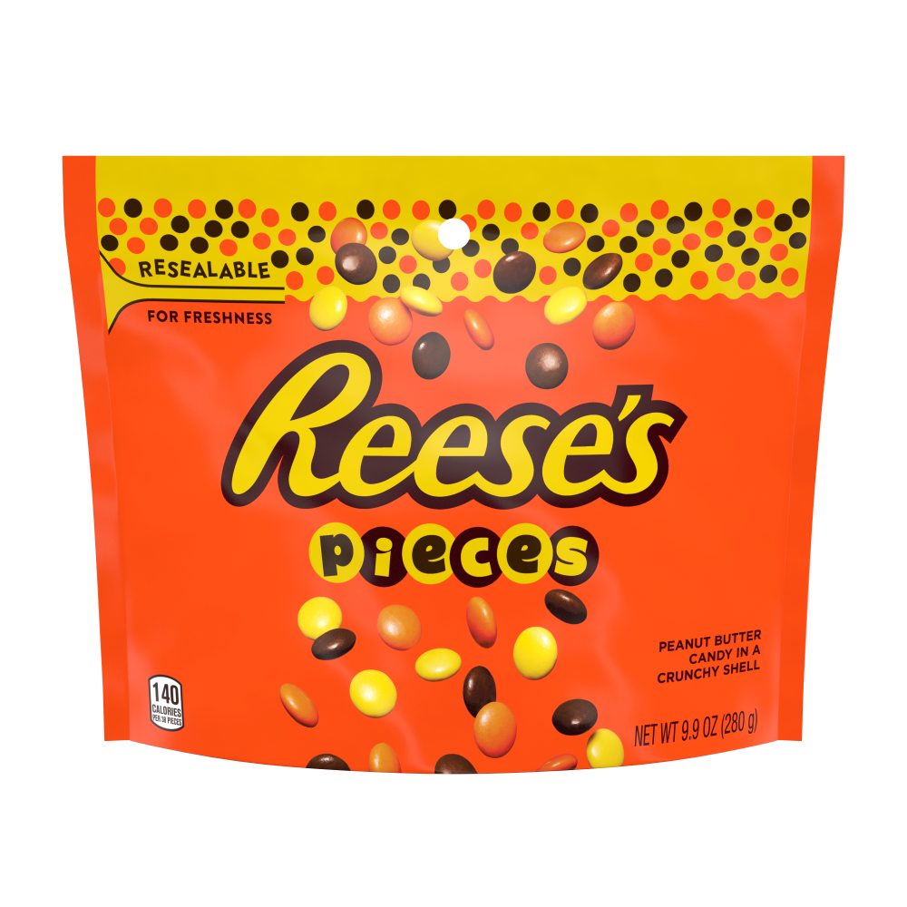 Reese`s peanut butter crunchy candy pieces 9.9oz