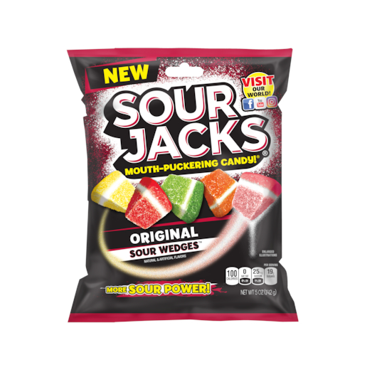 Sour jacks original sour wedges 5oz