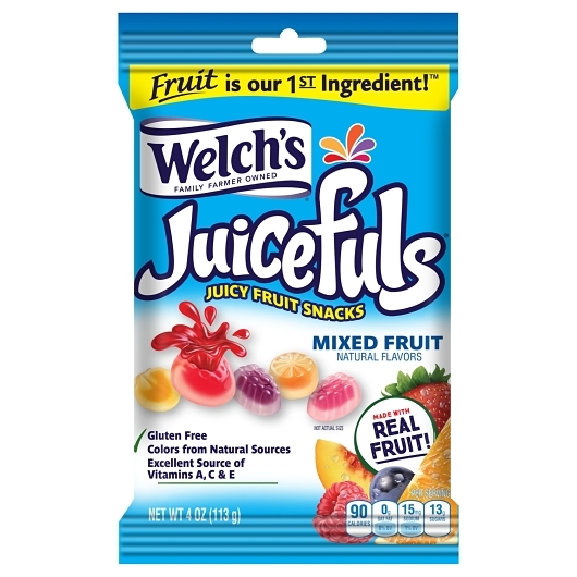 Welch`s juicefuls mixed fruit 4oz