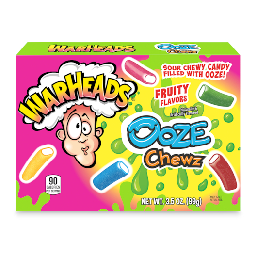 Warheads mix ooze chewz theater box 3oz