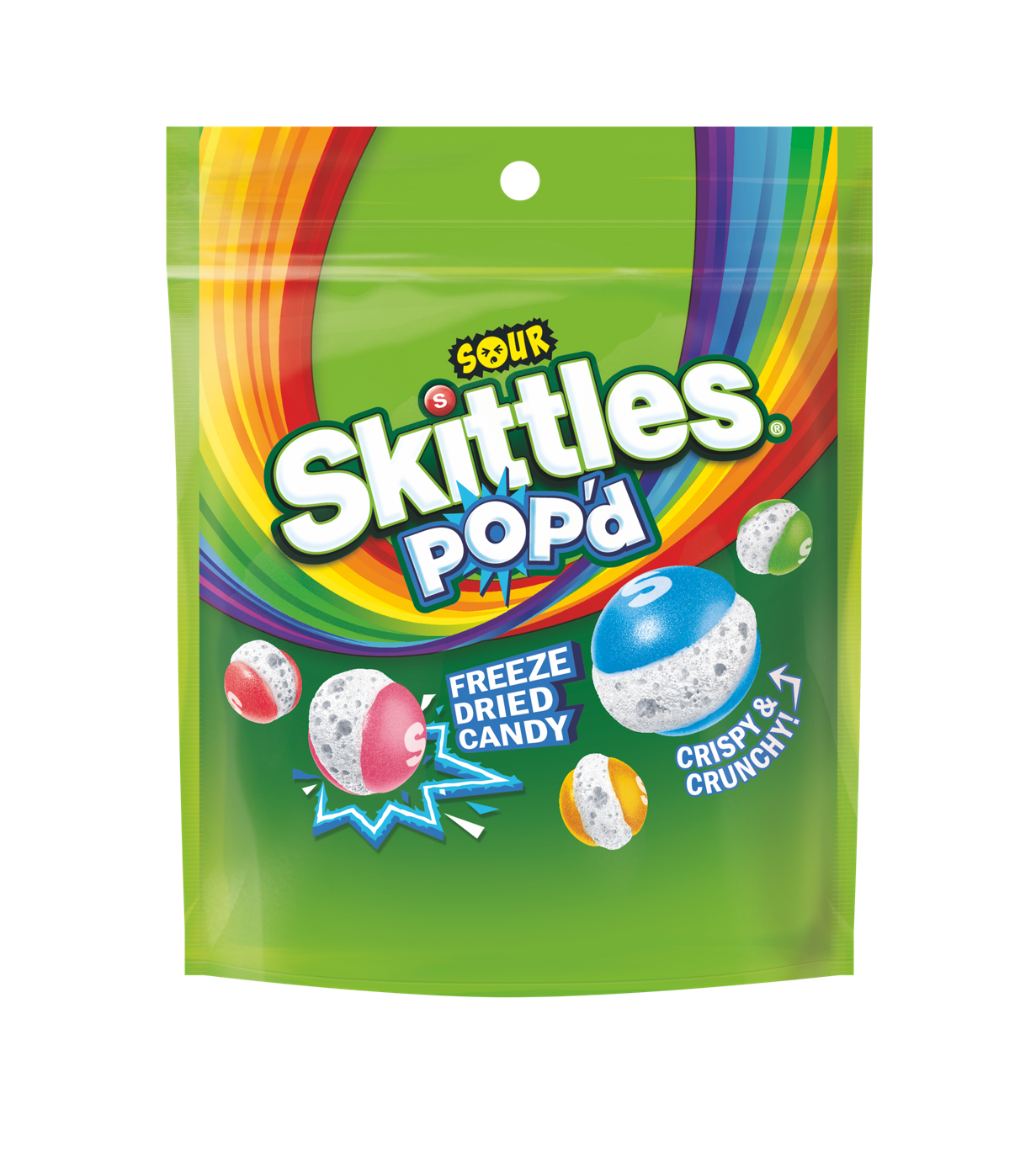 Skittles sour pop`d sup 5.5oz