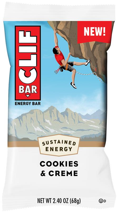 Clif bar cookie & crÈme 12ct 2.4oz