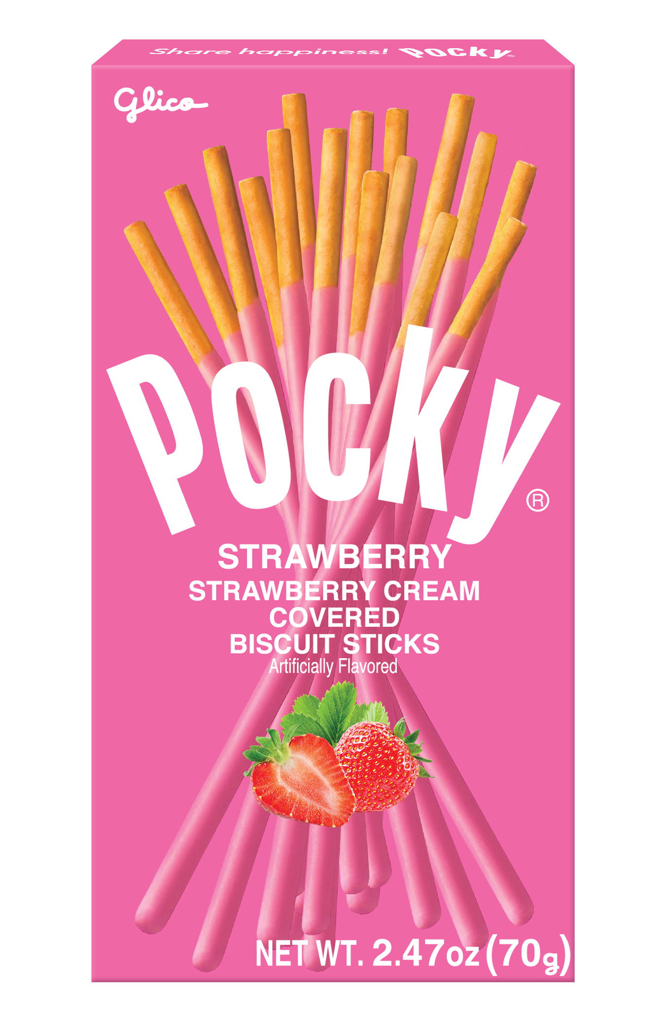 Pocky strawberry biscuit stick 2.47oz