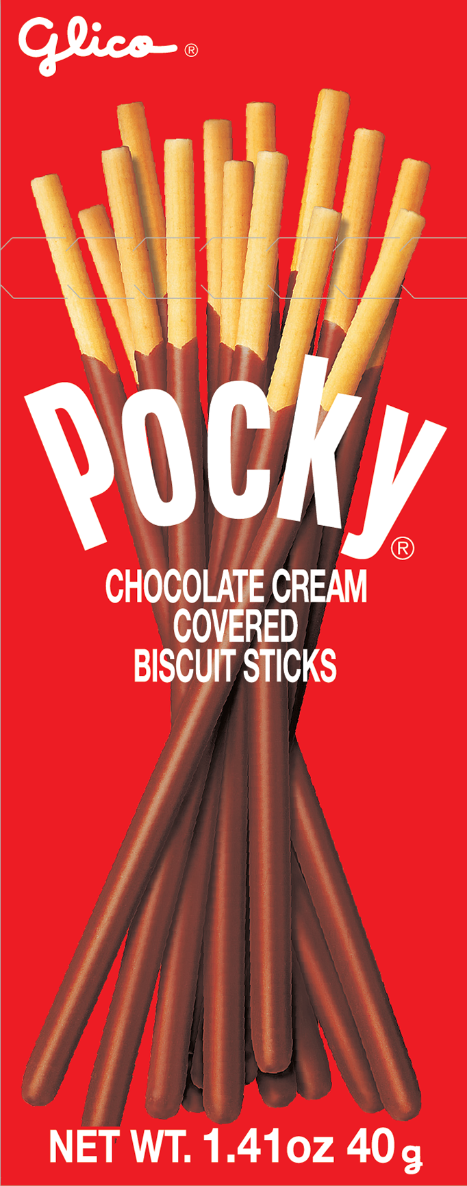 Pocky chocolate biscuit stick 1.41oz