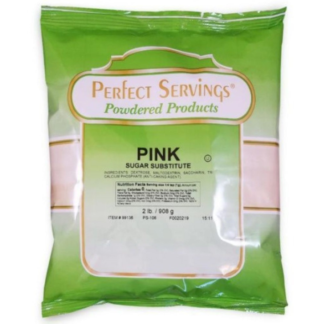 Perfect servings pink sugar 2lb