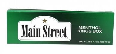 Main street menthol king box