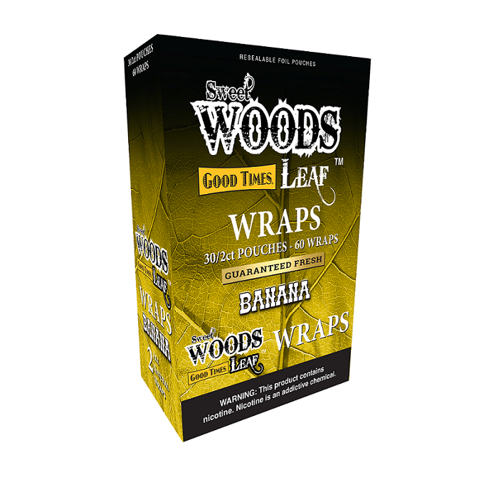 Sweet wood banana leaf cigar wraps 30/2ct