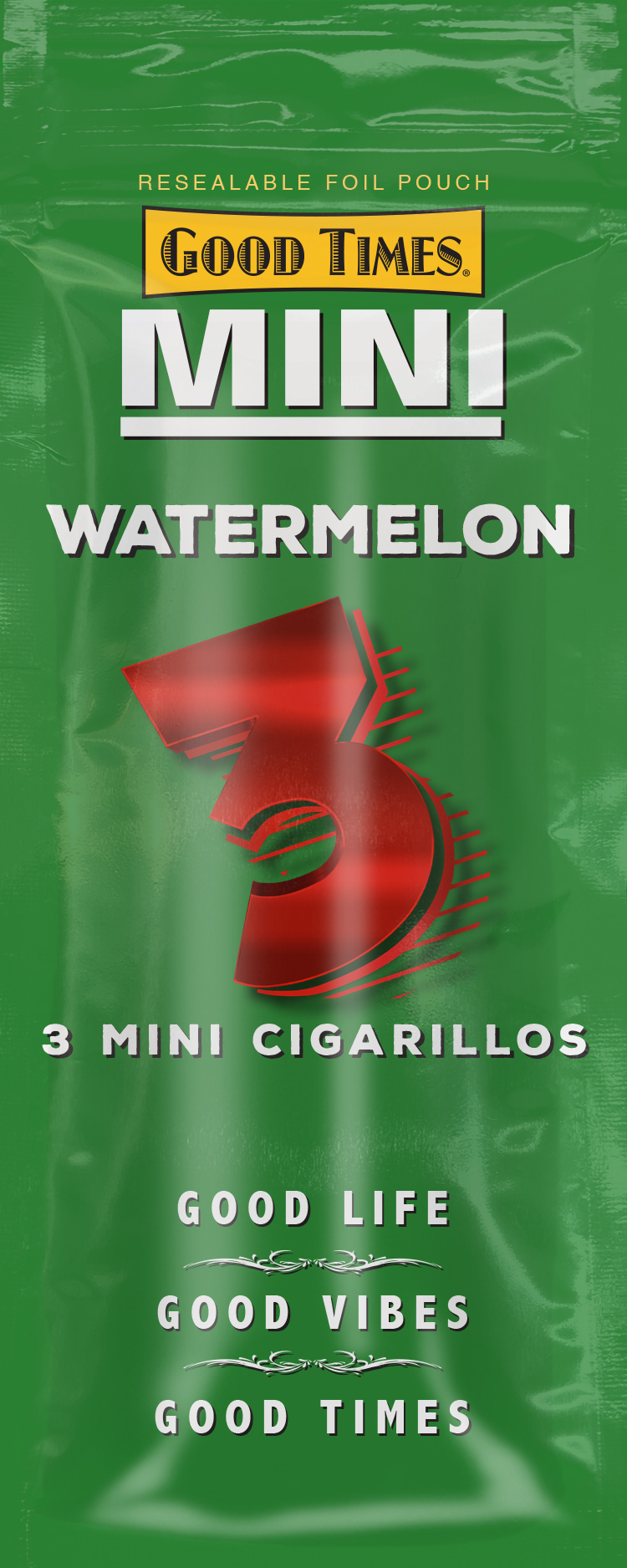 Good times watermelon mini 3/$1.19  f.p. 15/3pk