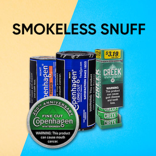 Smokeless snuff